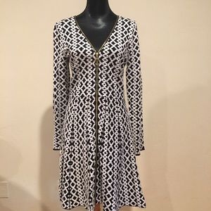Black and White INC Dress